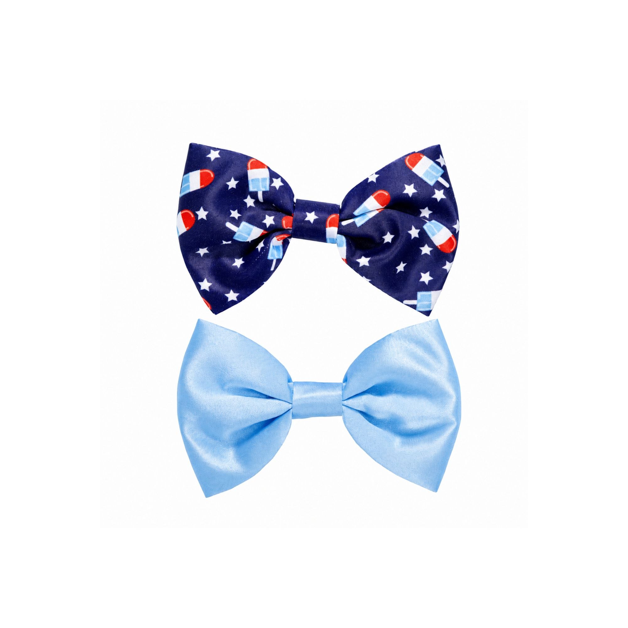 2Pc Popsicle Pet Bow Set