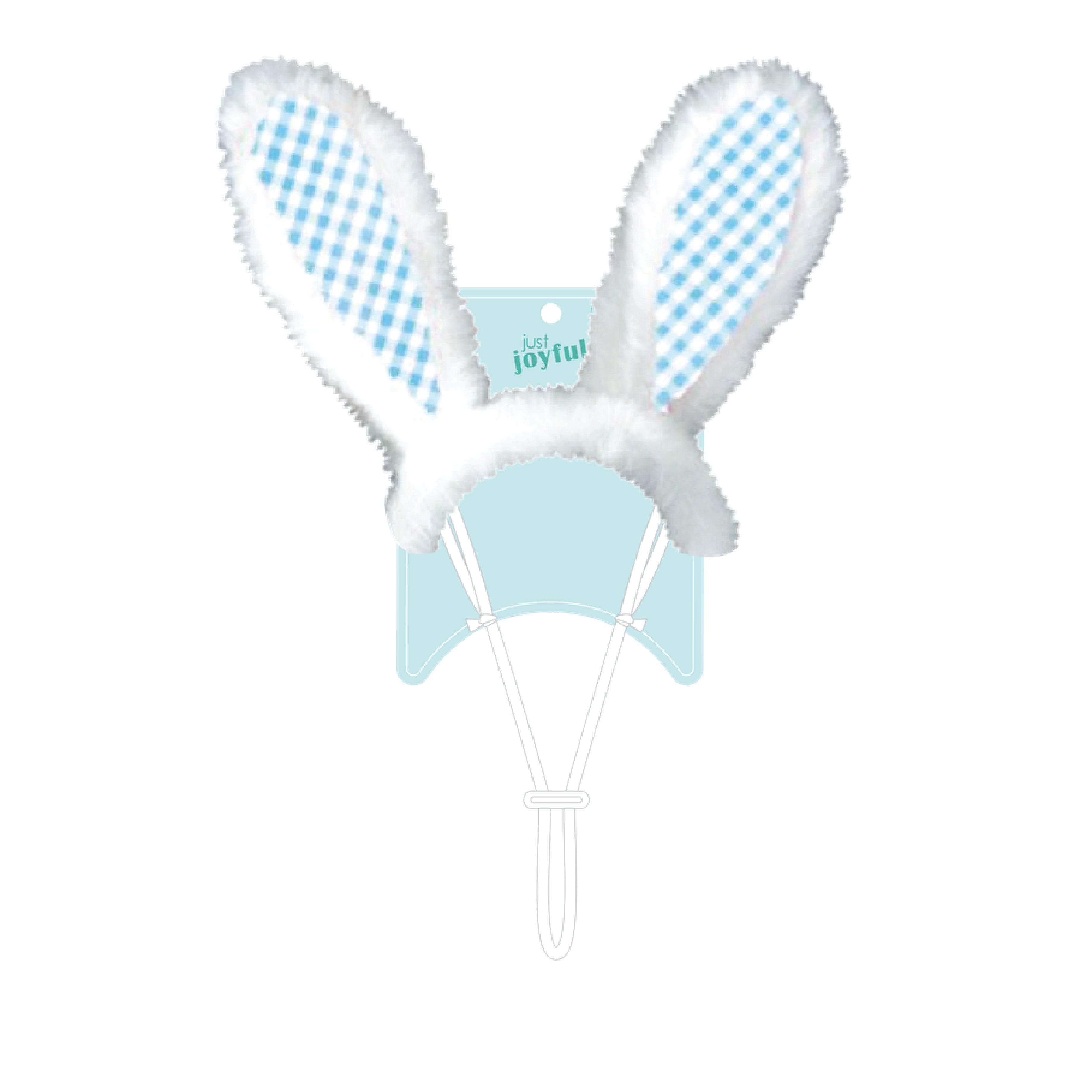 Easter Bunny Ear Head Bopper for Dogs