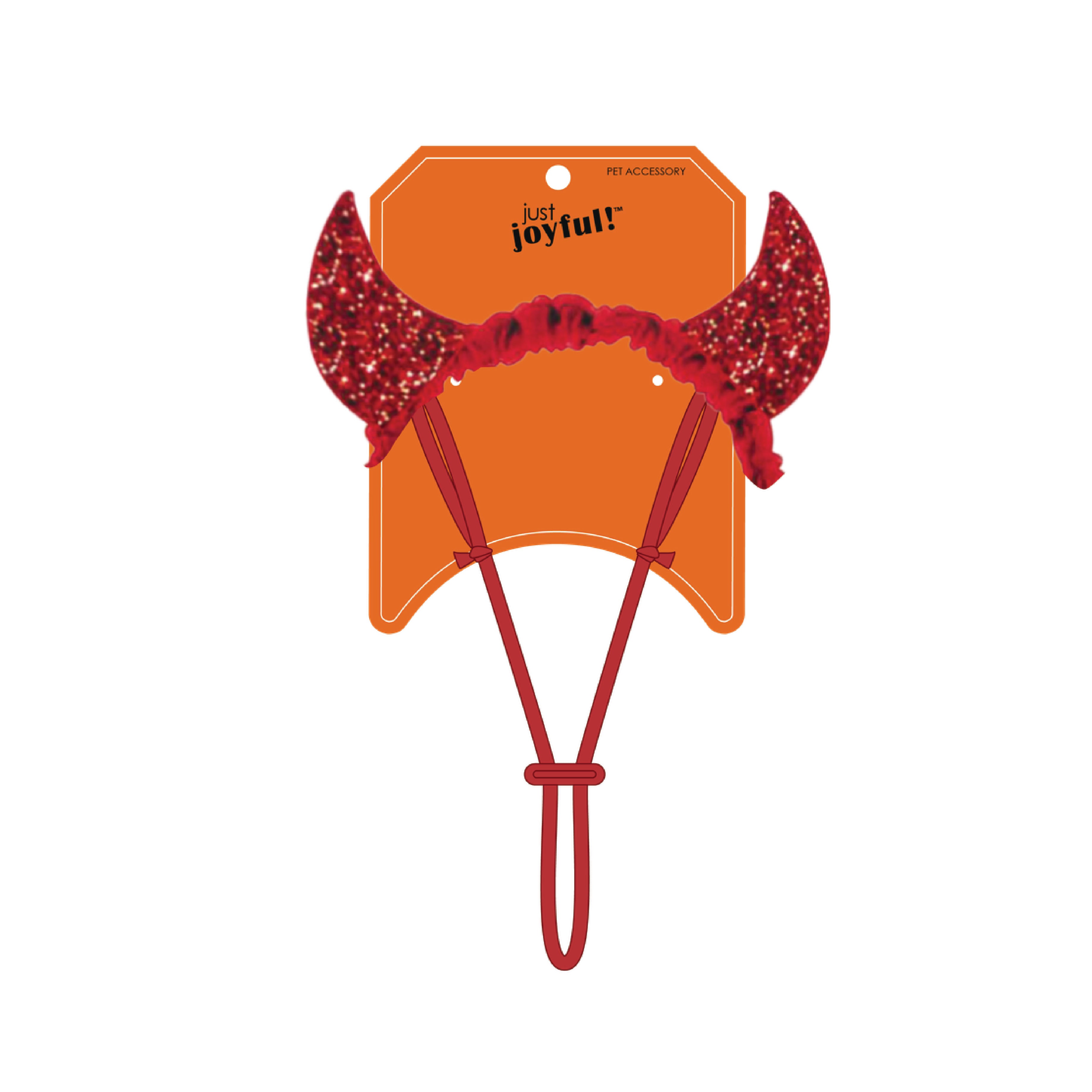 Halloween Devil Head Bopper for Dogs
