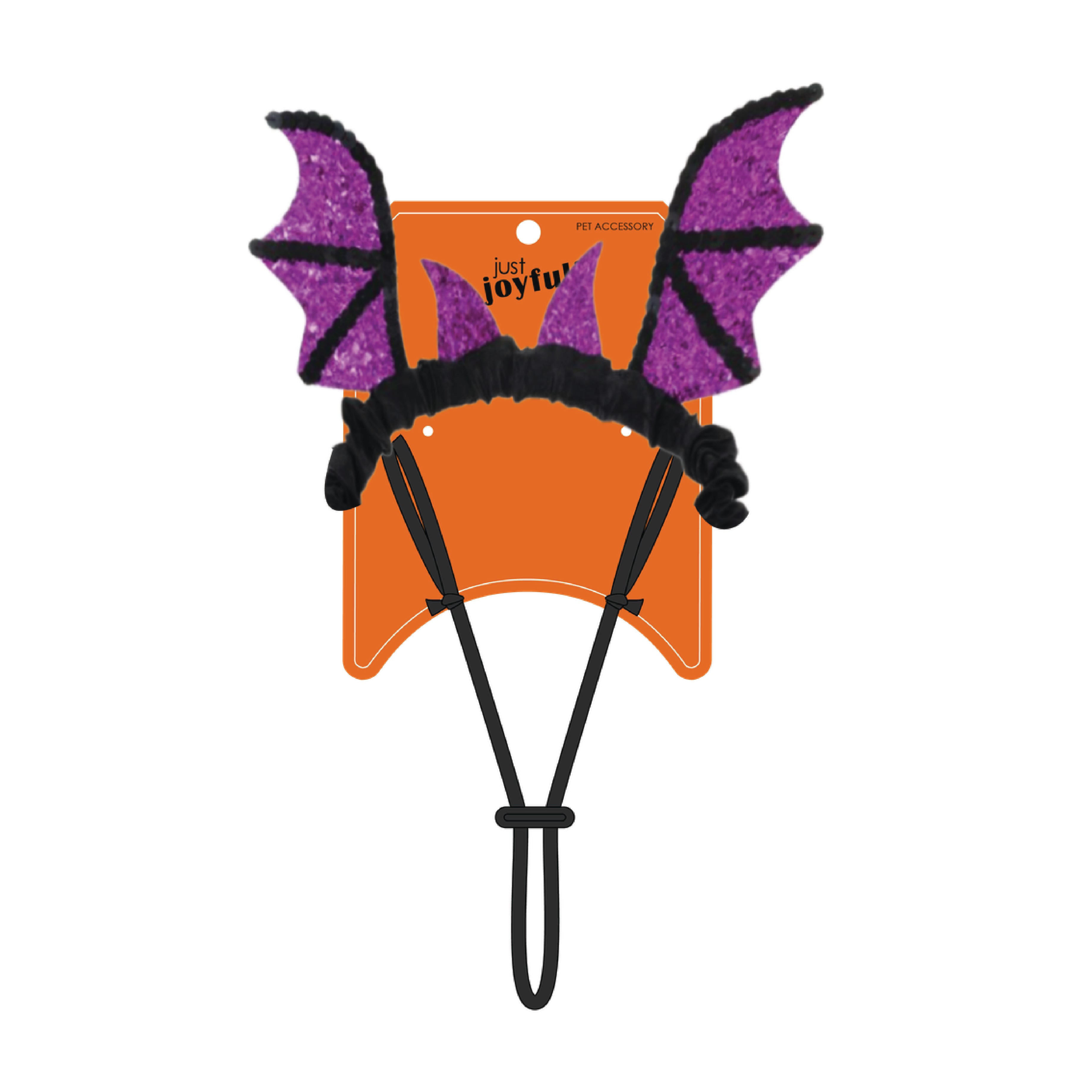 Halloween Bat Head Bopper for Dogs