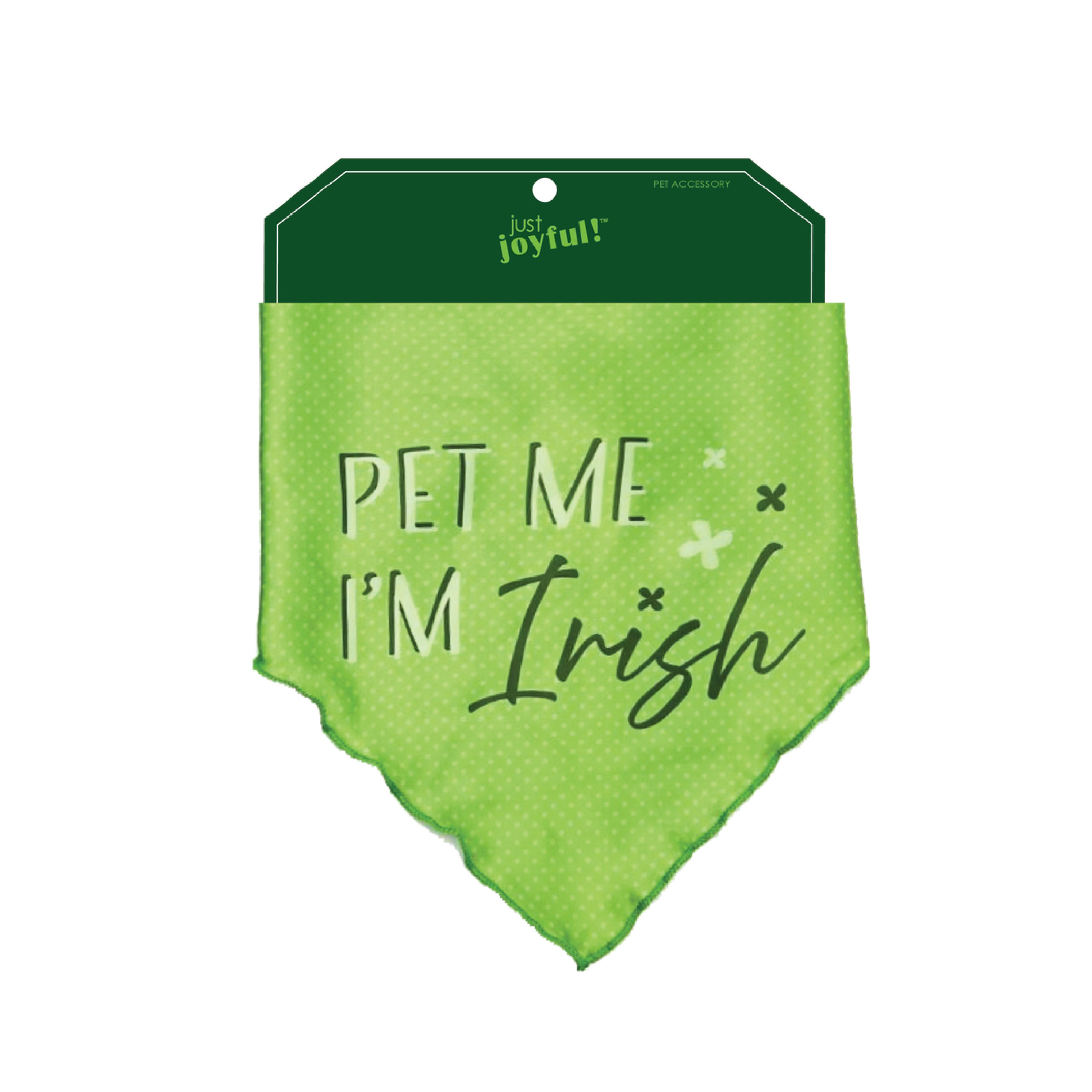 St.Patrick's Day Pet Me Bandana for Dogs