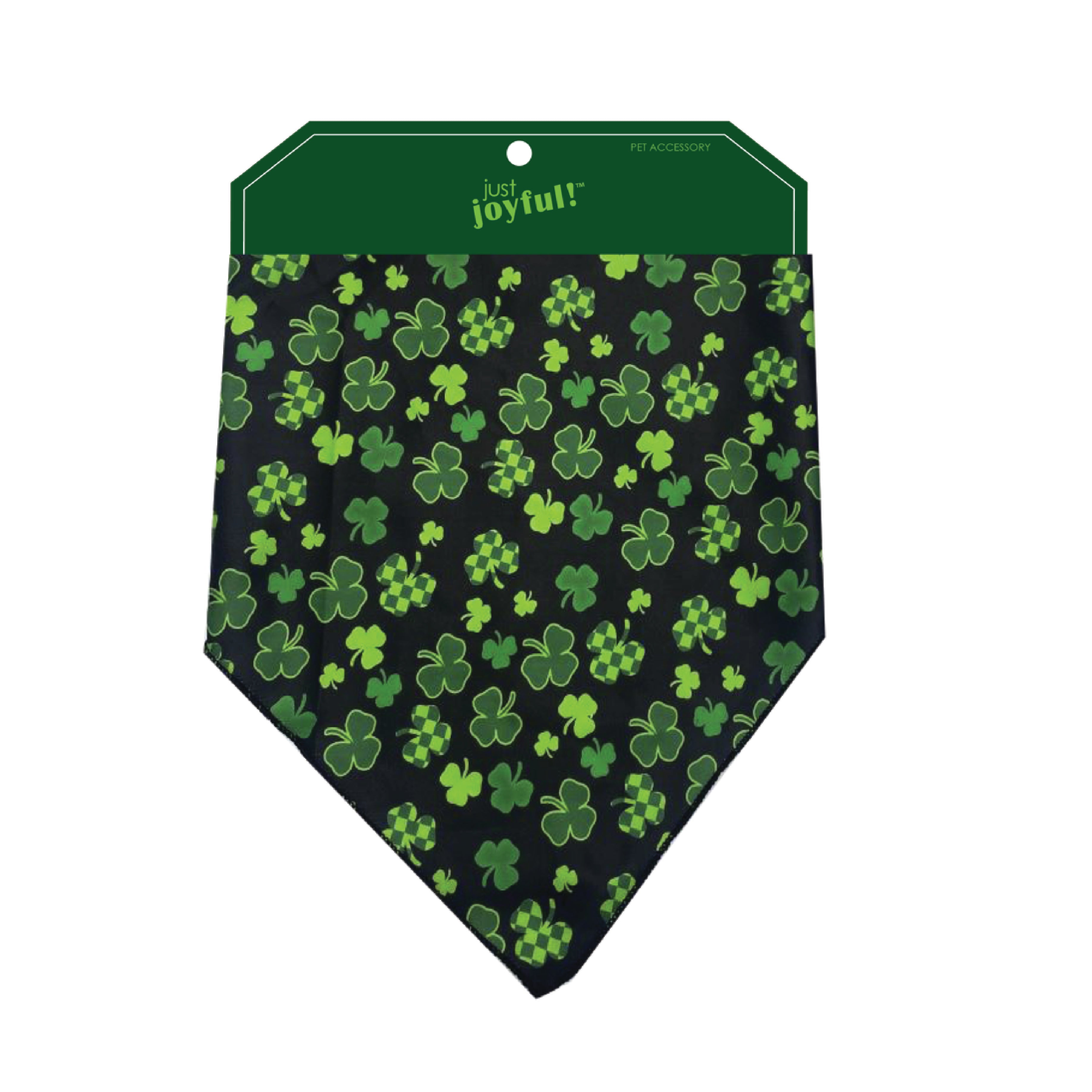 St.Patrick's Day Clover Bandana for Dogs