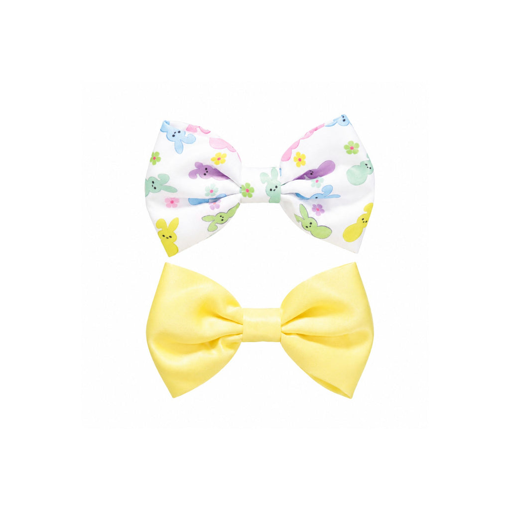 2Pc Bunny Pet Bow Set