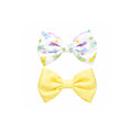 2Pc Bunny Pet Bow Set