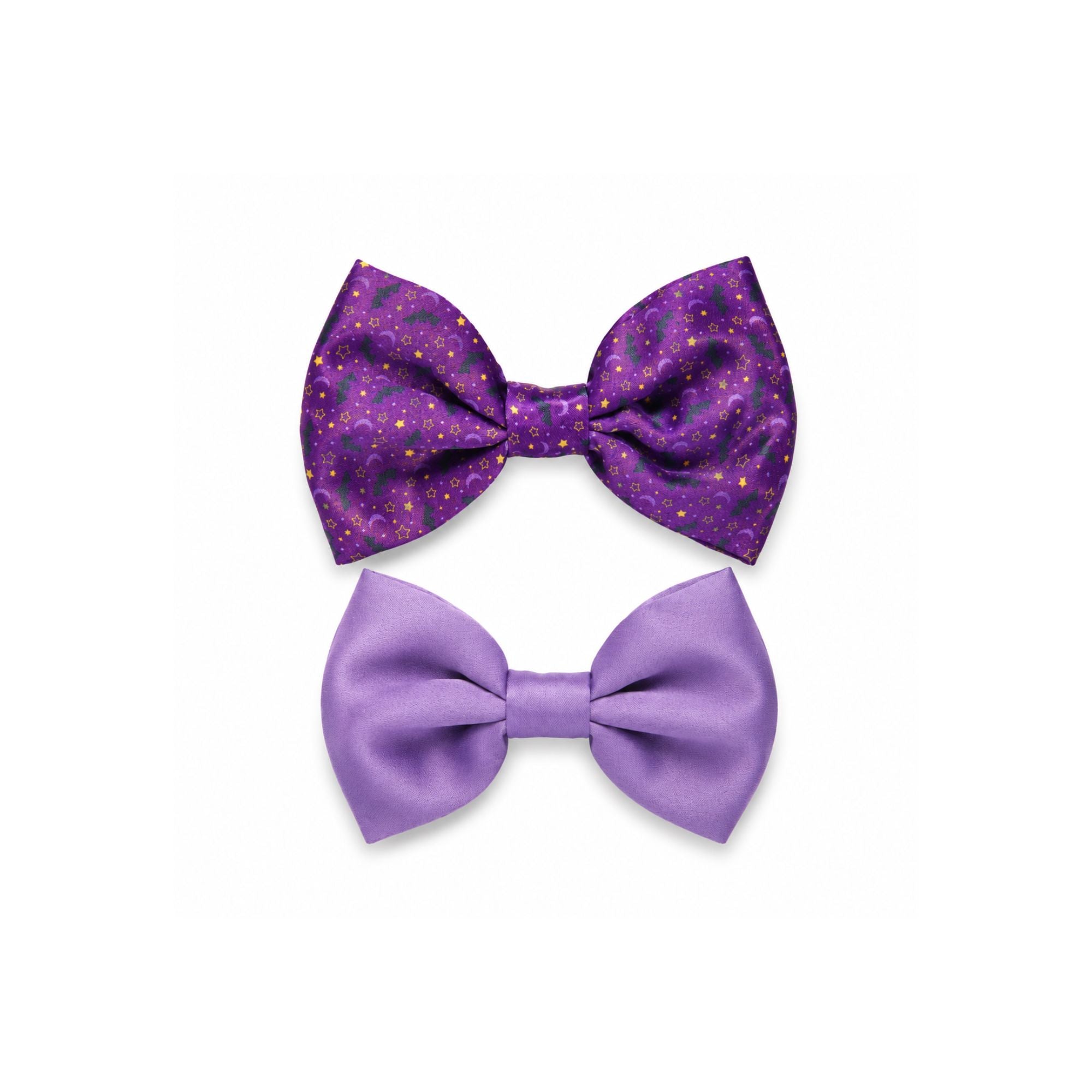 2Pc Bat Pet Bow Set