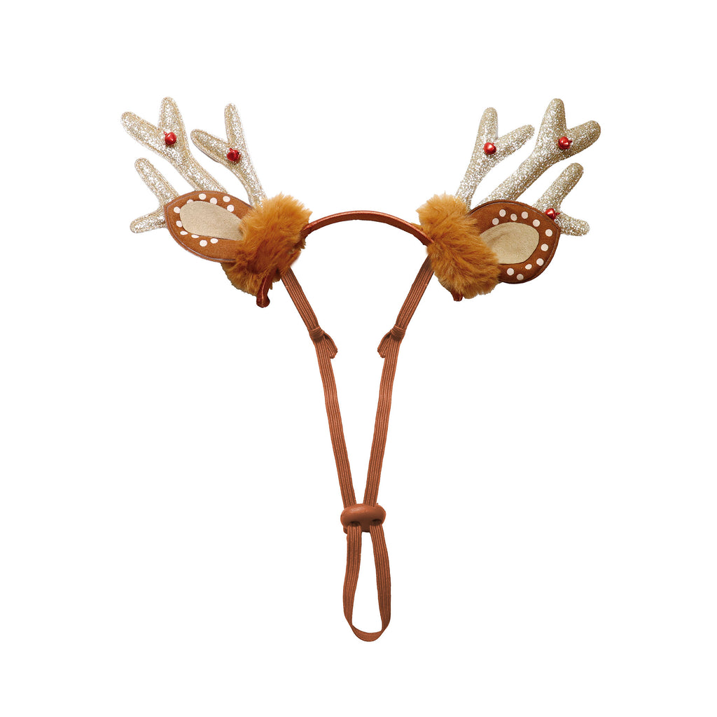 Reindeer Antler Pet Headband