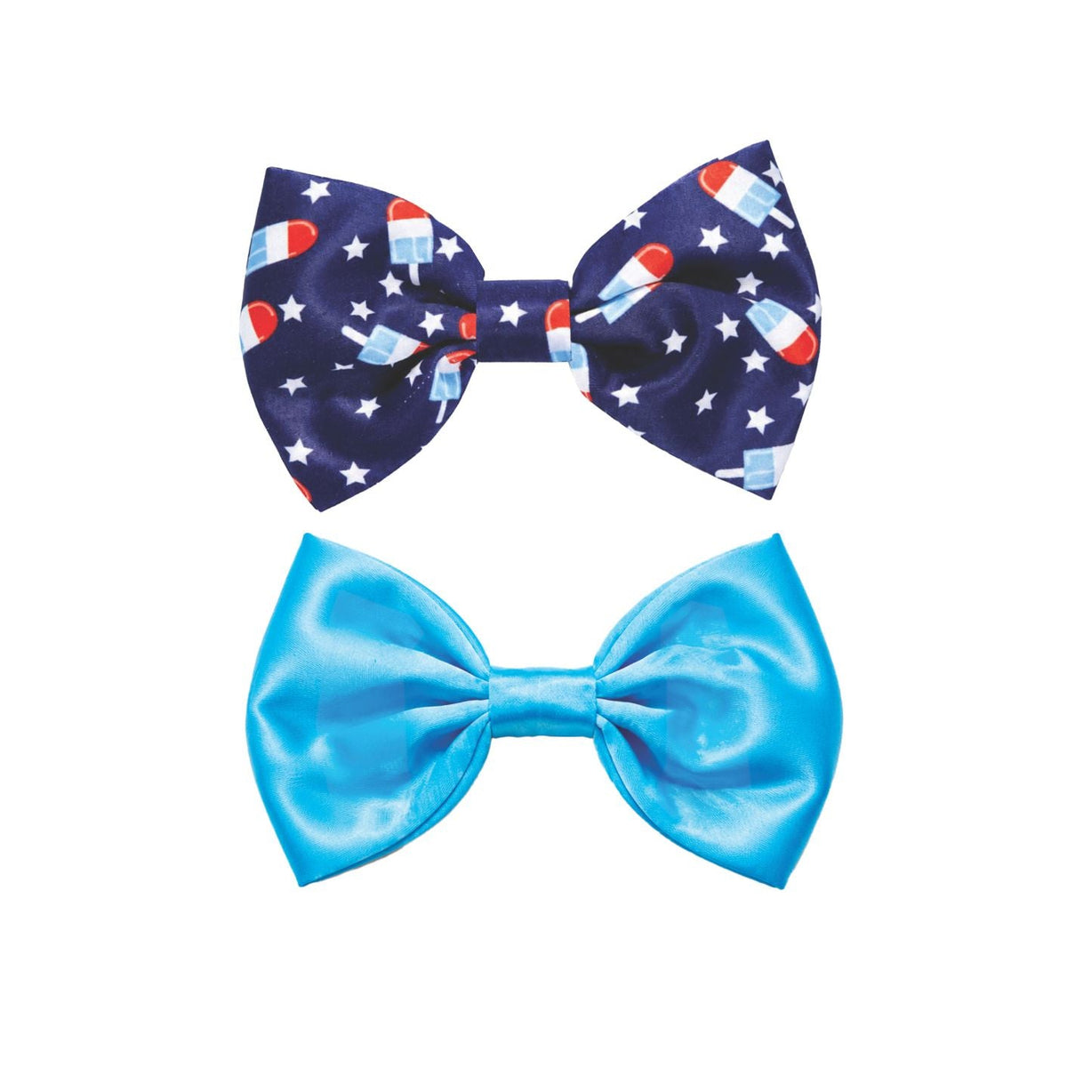 2Pc Popsicle Pet Bow Set
