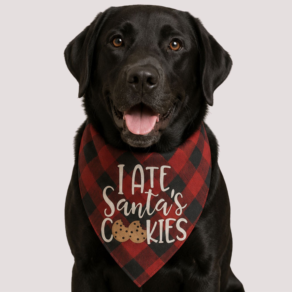Santa's Cookies Pet Bandana