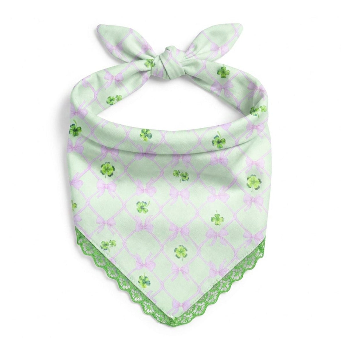 Clover & Bow Pet Bandana